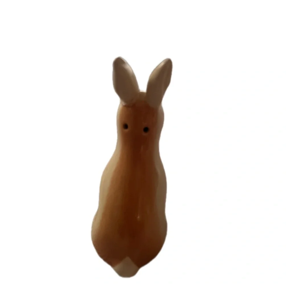 Nikko Woodbury Salt & Pepper Shakers Bunnies with Easter Base